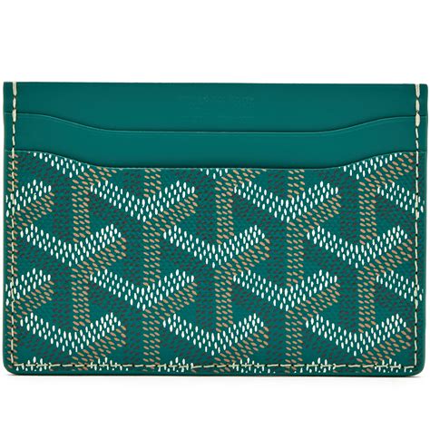 goyard csrd holder|goyard st sulpice card holder green.